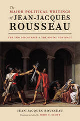 front cover of The Major Political Writings of Jean-Jacques Rousseau