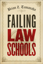 front cover of Failing Law Schools