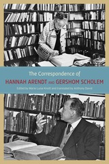 front cover of The Correspondence of Hannah Arendt and Gershom Scholem