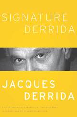 front cover of Signature Derrida