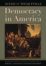 front cover of Democracy in America