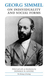 front cover of Georg Simmel on Individuality and Social Forms