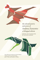 front cover of The Selected Poetry and Prose of Andrea Zanzotto