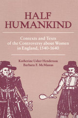 front cover of Half Humankind