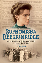 front cover of Sophonisba Breckinridge