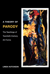 front cover of A Theory of Parody
