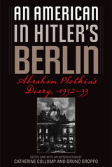front cover of An American in Hitler's Berlin