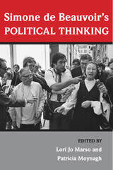front cover of Simone de Beauvoir’s Political Thinking