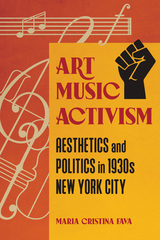 front cover of Art Music Activism