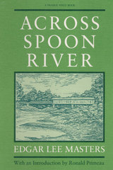 front cover of Across Spoon River