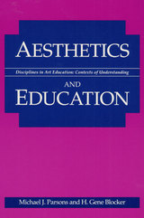 front cover of AESTHETICS & EDUCATION