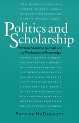 front cover of Politics and Scholarship