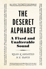front cover of The Deseret Alphabet