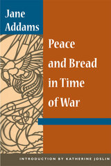 front cover of Peace and Bread in Time of War