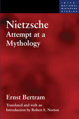 front cover of Nietzsche
