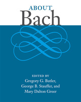 front cover of About Bach