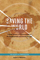 front cover of Saving the World