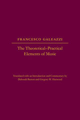 front cover of The The Theoretical-Practical Elements of Music, Parts III and IV