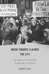 front cover of When Tenants Claimed the City