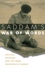 front cover of Saddam's War of Words
