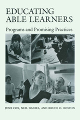 front cover of Educating Able Learners