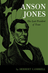 front cover of Anson Jones