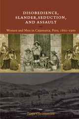 front cover of Disobedience, Slander, Seduction, and Assault