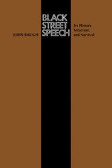front cover of Black Street Speech