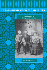 front cover of Arab-American Faces and Voices