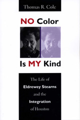 front cover of No Color Is My Kind