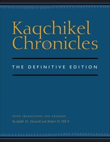 front cover of Kaqchikel Chronicles