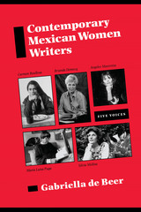 front cover of Contemporary Mexican Women Writers