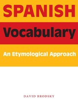 front cover of Spanish Vocabulary