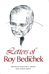 front cover of Letters of Roy Bedichek