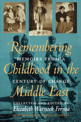 front cover of Remembering Childhood in the Middle East