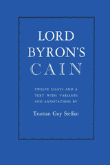 front cover of Lord Byron's Cain