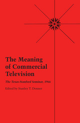 front cover of The Meaning of Commercial Television