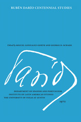 front cover of Ruben Dario Centennial Studies