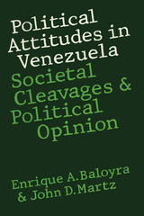 front cover of Political Attitudes in Venezuela