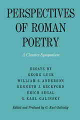 front cover of Perspectives of Roman Poetry