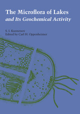 front cover of The Microflora of Lakes and Its Geochemical Activity