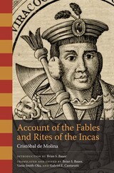 front cover of Account of the Fables and Rites of the Incas