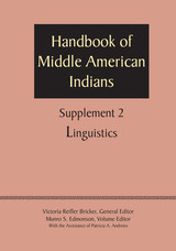 front cover of Supplement to the Handbook of Middle American Indians, Volume 2