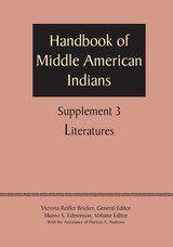 front cover of Supplement to the Handbook of Middle American Indians, Volume 3