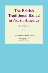 front cover of The British Traditional Ballad in North America