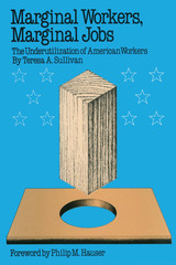 front cover of Marginal Workers, Marginal Jobs