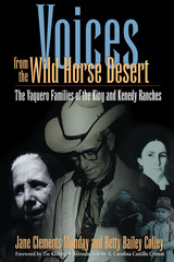front cover of Voices from the Wild Horse Desert