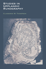 front cover of Studies in Upplandic Runography