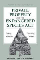 front cover of Private Property and the Endangered Species Act