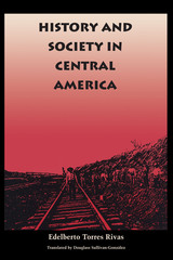 front cover of History and Society in Central America